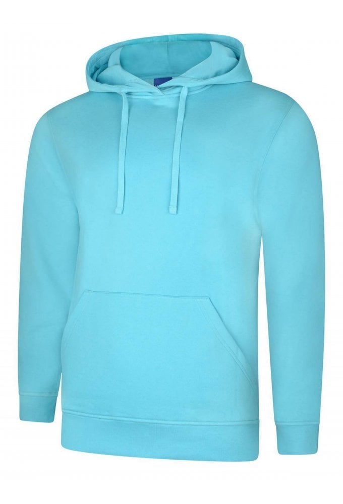 UC509 DELUXE HOODED SWEATSHIRT (XSMALL TO 5XLARGE) 25 COLOURS