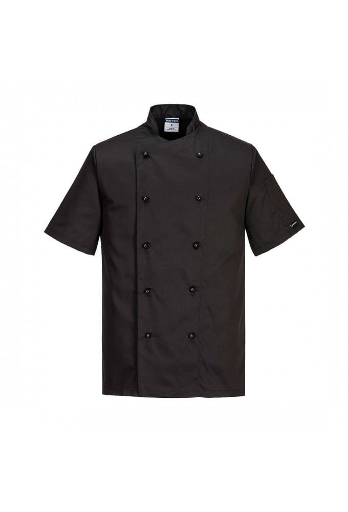 Portwest C734 Portwest Kent Chefs Jacket (XSmall to 4XLarge) 2 COLOURS