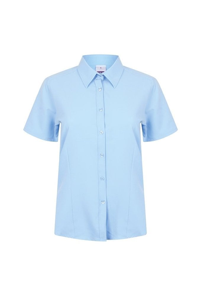 HB596 Womens Wicked Anti-Bacterial Short Sleeved Shirt  (XS To 4XL)  4 COLOURS