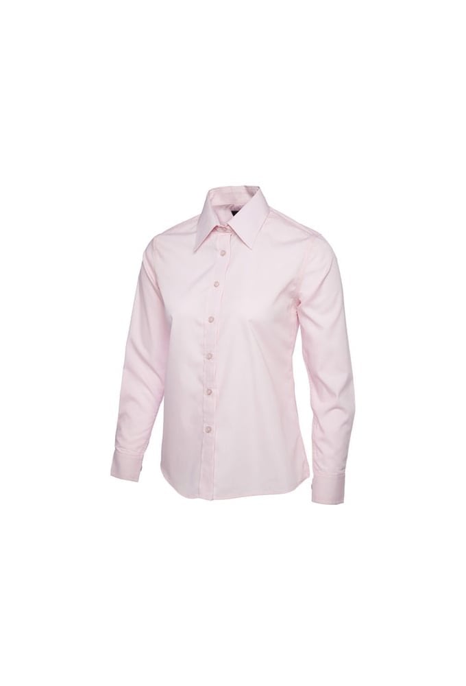 UC711 Ladies Poplin Full Sleeve Shirt (XS To 5XL)  9 COLOURS
