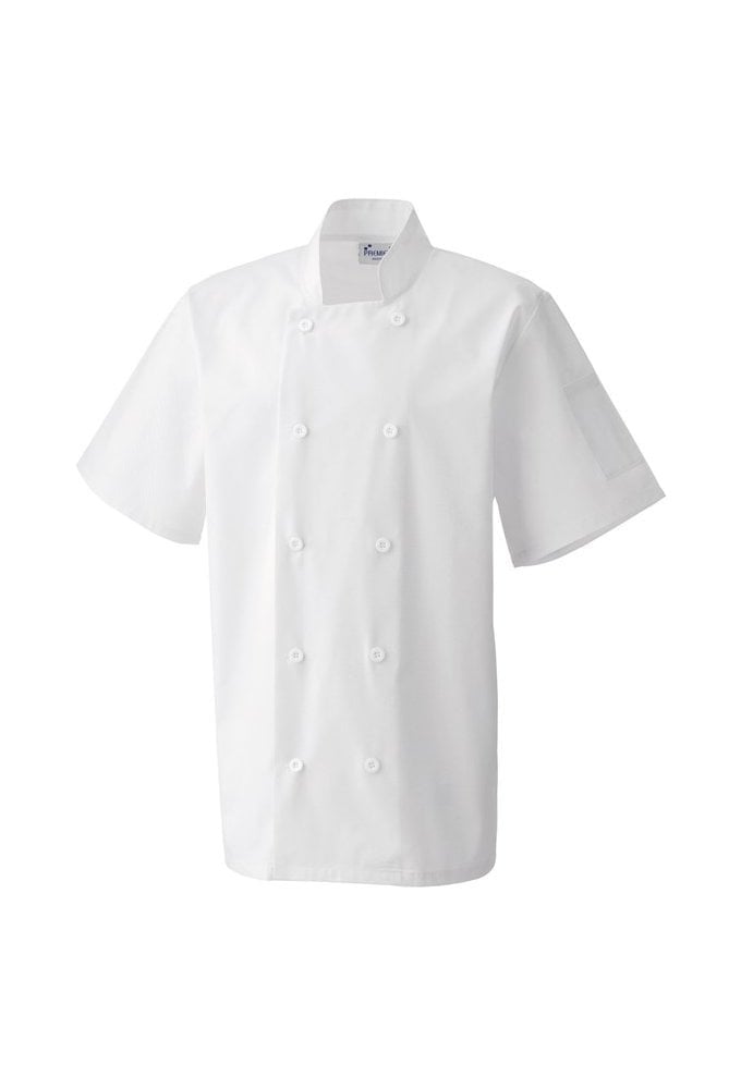 PR656 - Short sleeve chef’s jacket