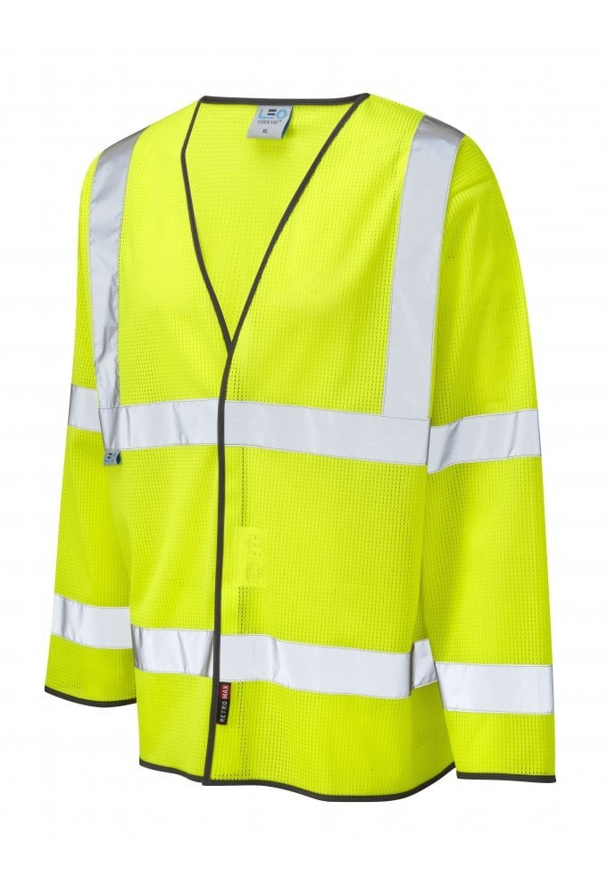 S04-Y Fremington Class 3 Coolviz Hi Vis Long Sleeved Vests (Small To 6XL)