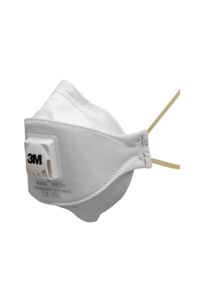 3M 9312+ Aura FFP1V Mask (Pack Size 10)