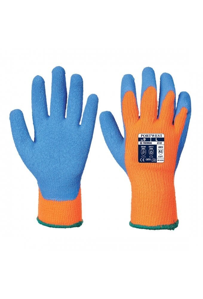 A145 - Portwest Cold Grip Glove (size 8 to 11) 2 COLOURS