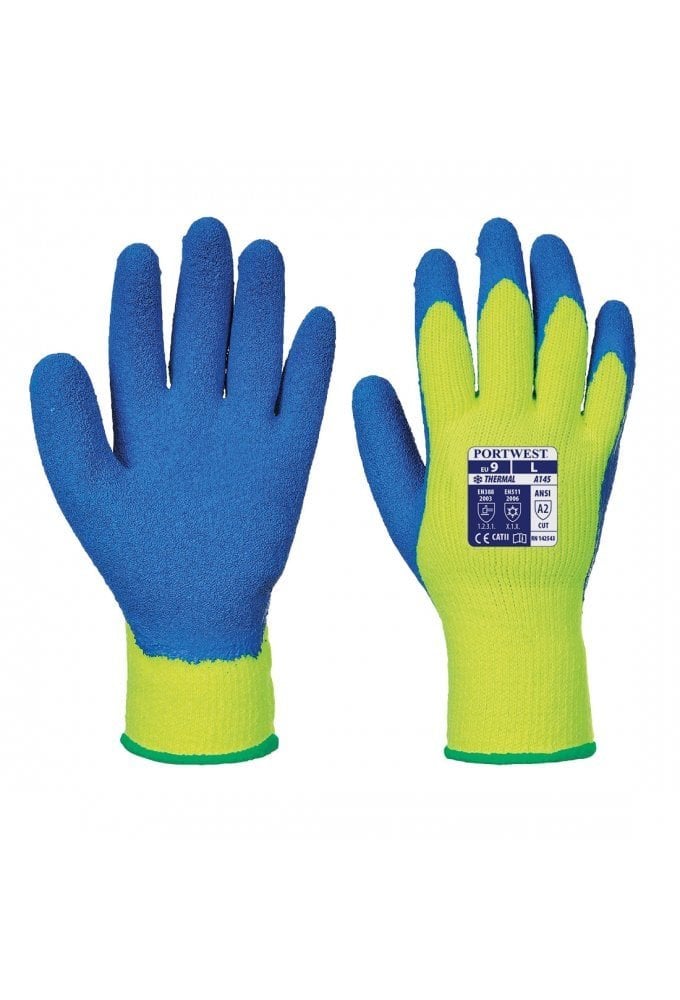 A145 - Portwest Cold Grip Glove (size 8 to 11) 2 COLOURS