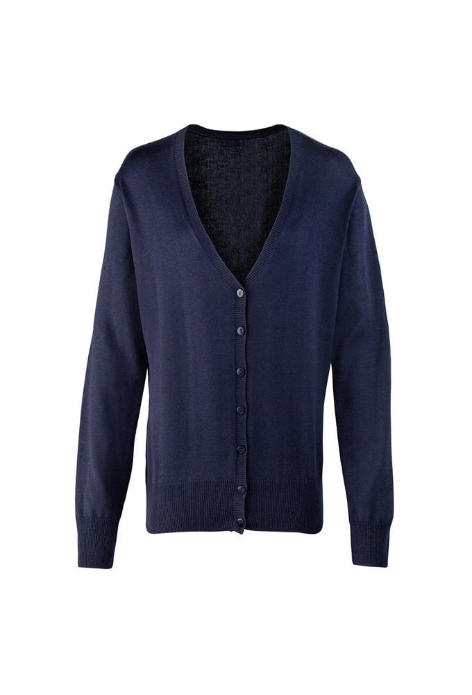 PR697 Women's button-through knitted cardigan (XSmall to 4XLarge) 8 COLOURS