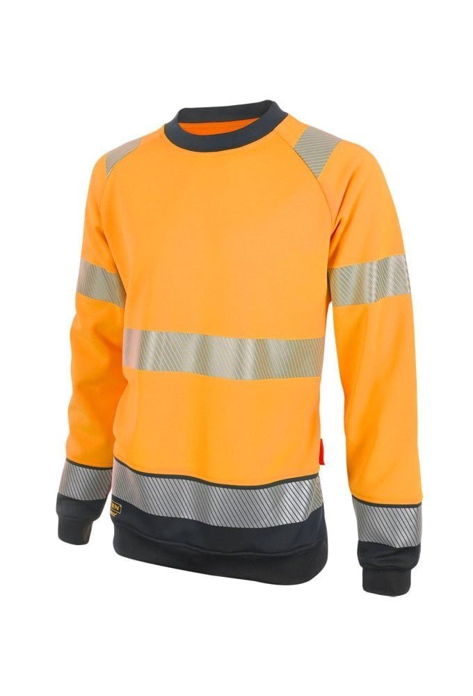 HVTT020 Hi Vis Two Tone Sweatshirt (Small to 4XLarge) 2 COLOURS