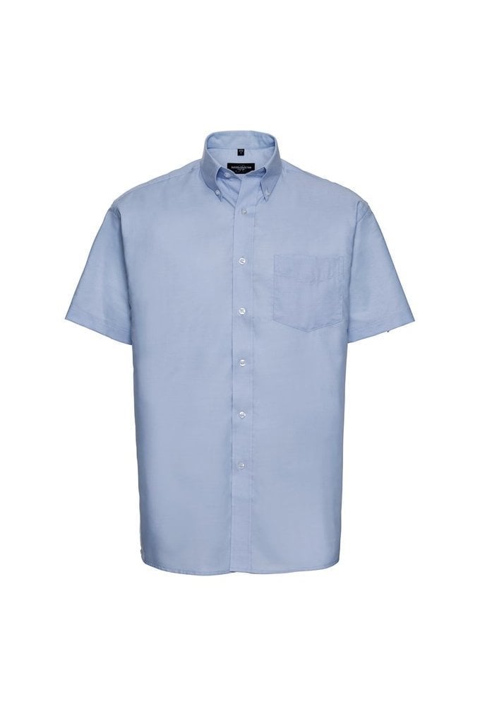 J933M Short Sleeve Easy Care Oxford Shirt   (Collar size 14.5 To 19.5)  6 COLOURS