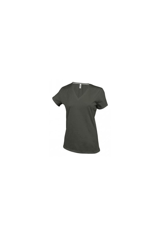 KB381 Women Short Sleeve V-Neck T-Shirt (Small To 3XL) 10 COLOURS