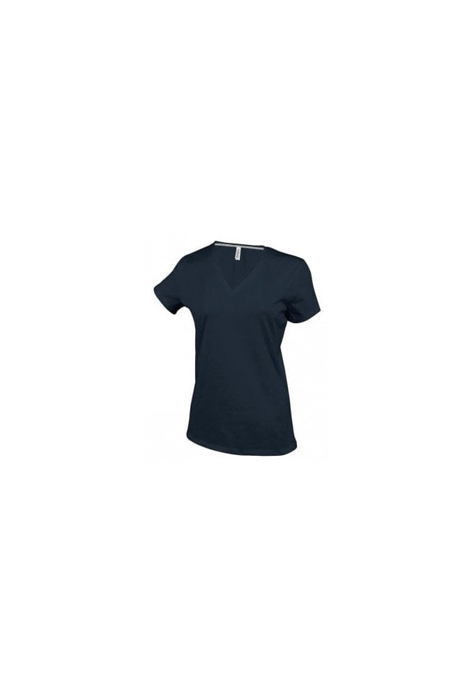 KB381 Women Short Sleeve V-Neck T-Shirt (Small To 3XL) 10 COLOURS