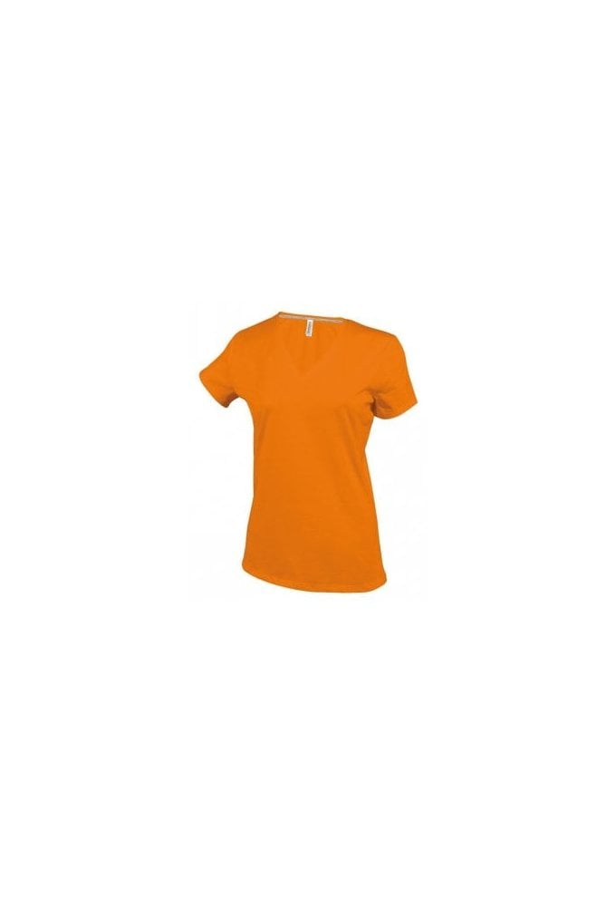 KB381 Women Short Sleeve V-Neck T-Shirt (Small To 3XL) 10 COLOURS