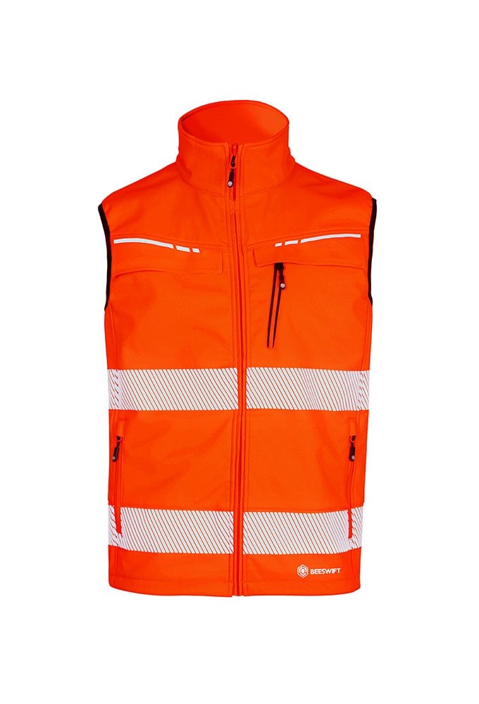 BSD31 Beeswift  DELTIC Hi Vis Gilet Breathable and Waterproof (Sizes S-5XL)