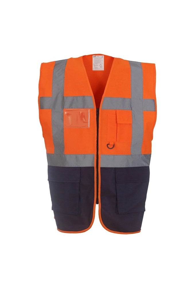 YK002  Executive Hivis Waistcoat (Small to 3XLarge) 25 COLOURS