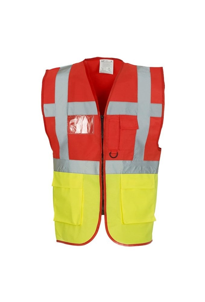 YK002  Executive Hivis Waistcoat (Small to 3XLarge) 25 COLOURS