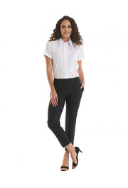 UC712 Ladies Poplin Half Sleeve Shirt (Size 8 to Size 24) 10 COLOURS
