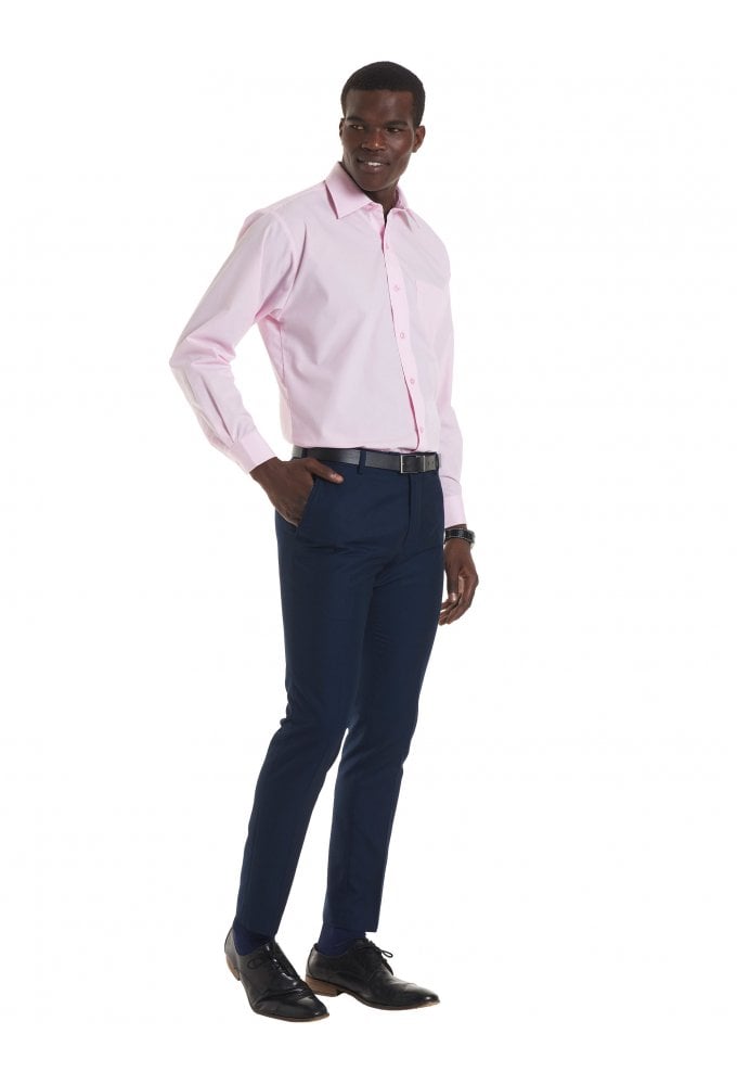 UC709 Mens Poplin Full Sleeve Shirt (Collar Size 14.5 To 19.5) 10 COLOURS