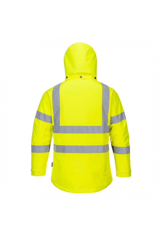 LW74 Portwest Ladies Hi Vis Winter Jacket (XSmall TO 3XLARGE) 2 COLOURS RIS 3279 Orange Only