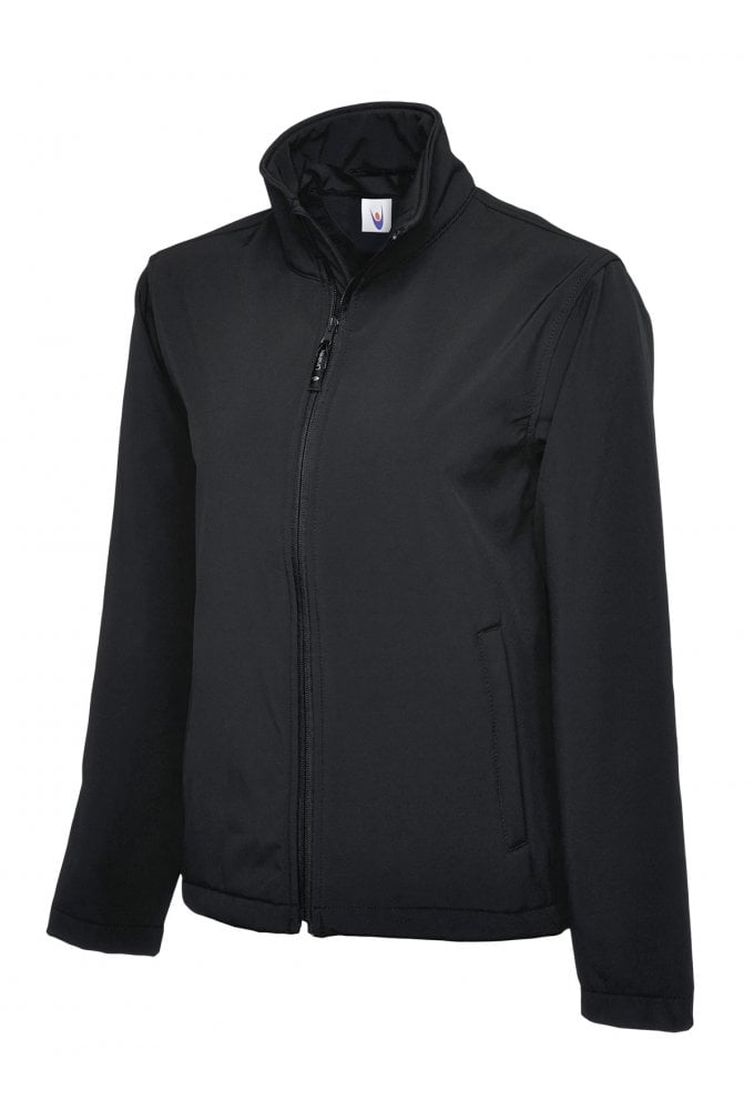 UC612 Classic Full Zip Soft Shell Jacket Waterproof , Windproof , Breathable (Xsmall to 6Xlarge) 3 COLOURS