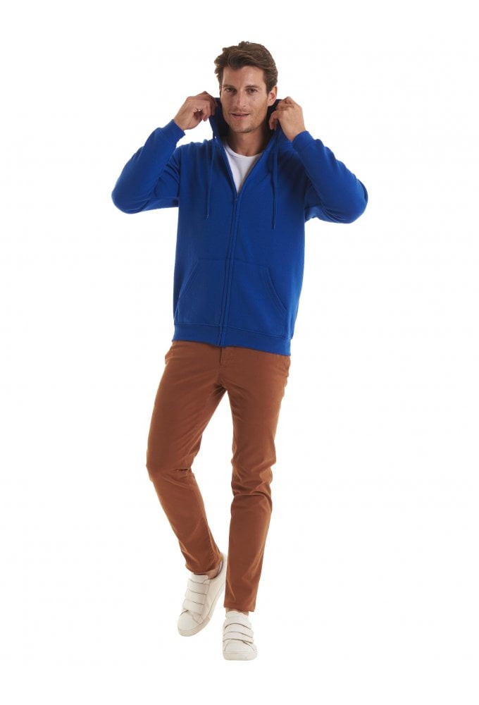 Uneek UC504 Classic Full Zip Hooded SweatShirt 50/50 pollycotton (Xsmall to 3Xlarge) 12 COLOURS