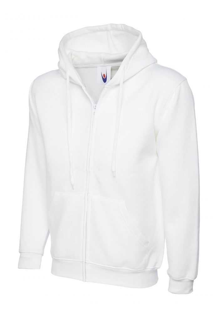 Uneek UC504 Classic Full Zip Hooded SweatShirt 50/50 pollycotton (Xsmall to 3Xlarge) 12 COLOURS