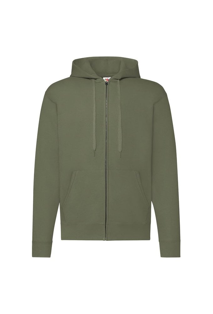 SS222 Classic 80/20 Zipped Hooded Sweatshirt Jacket (Small to 2XLarge) 10 COLOURS