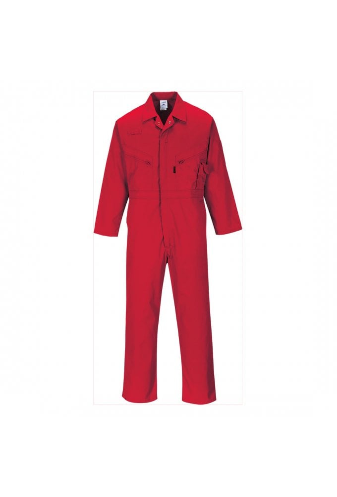 C813 Zip Boilersuit Regular Leg (Small to 6XLarge) 5 COLOURS