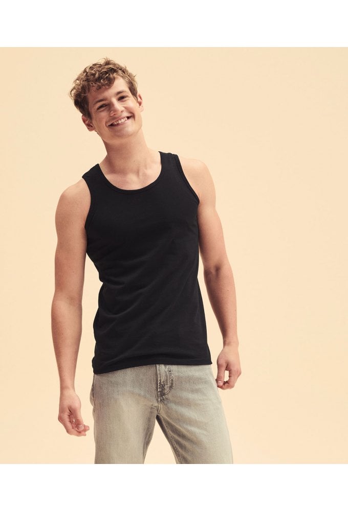 SS100 Valueweight Athletic Vest (XSmall To 3XL) 5 COLOURS