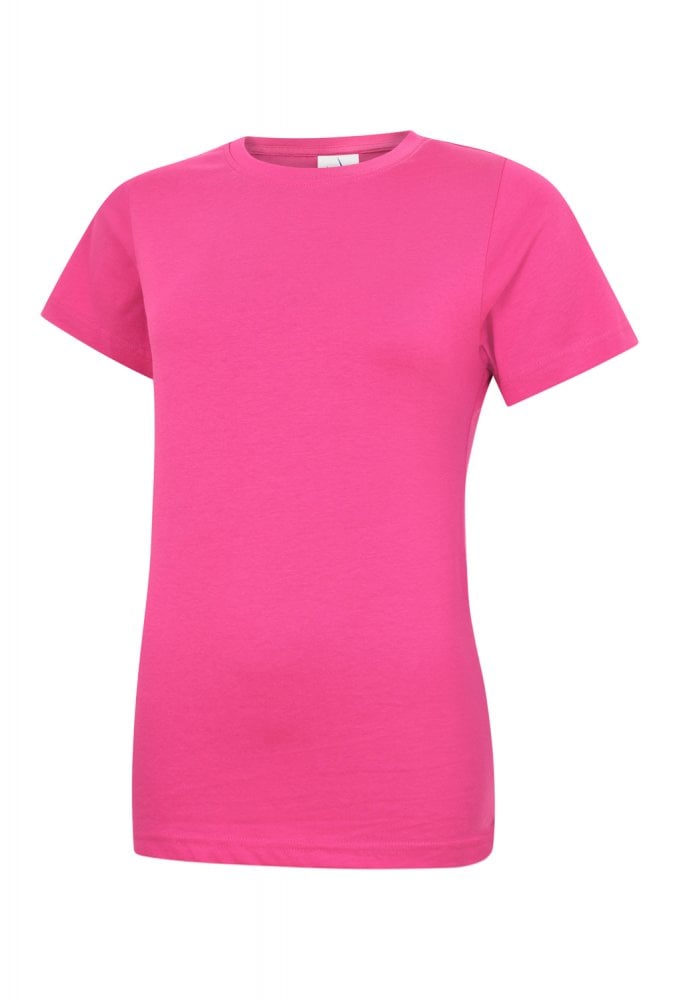UC318 Ladies Classic Crew Neck T-Shirt (Xsmall to 2Xlarge) 11 COLOURS