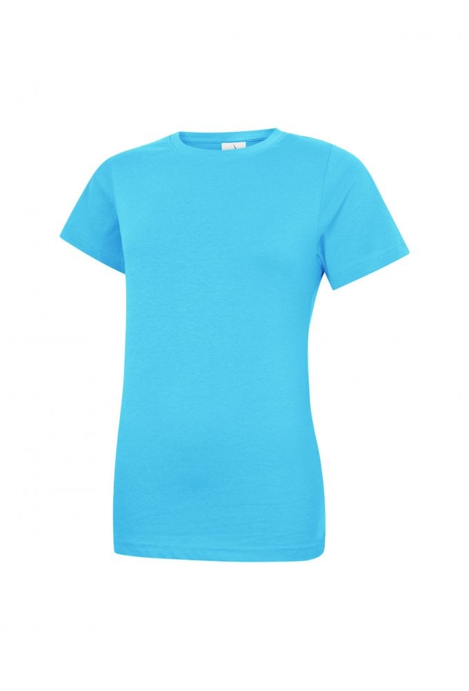 UC318 Ladies Classic Crew Neck T-Shirt (Xsmall to 2Xlarge) 11 COLOURS