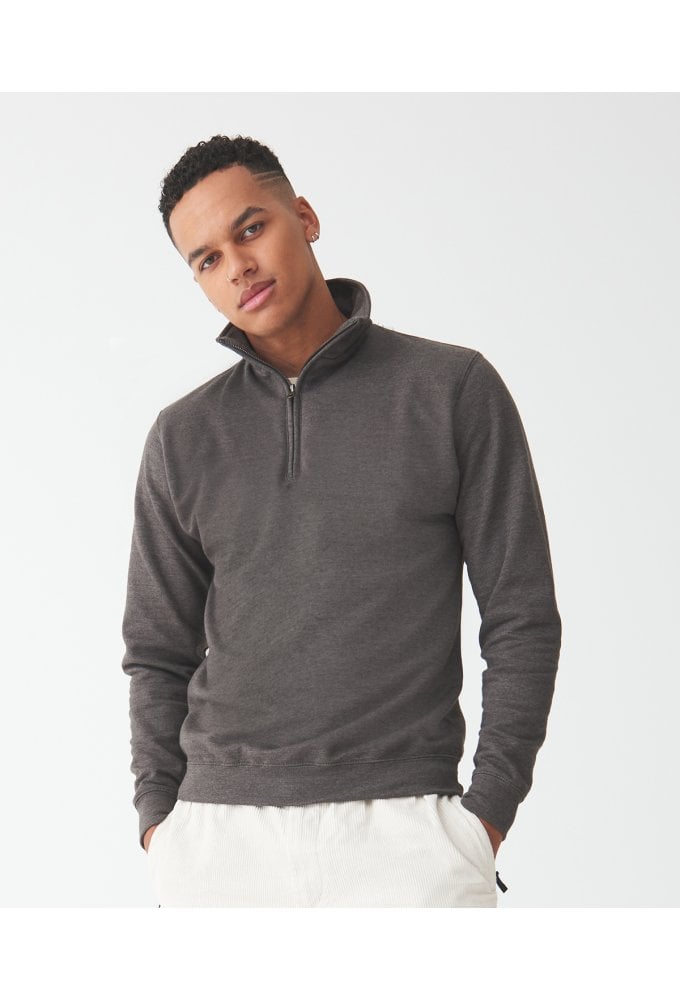 JH046  1/4 Zip Sweat Shirt (Small to 2Xlarge) 5 COLOURS