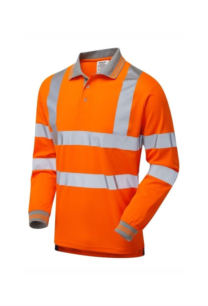 PR470-ORG Pulsar PR470 PULSAR® Rail Spec Long Sleeved Polo Shirt S-6XL RIS-3279