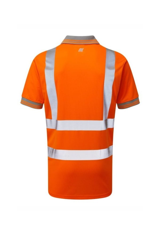 PR176R Recycled Content Pulsar PULSAR® Rail Spec Polo Shirt ORANGE S-4xl RIS-3279