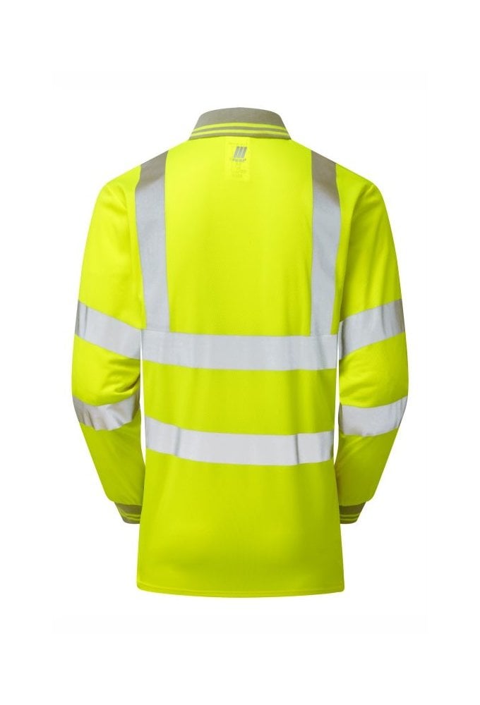 P458-YEL Pulsar P458 PULSAR® Long Sleeve Polo Shirt S-7XL