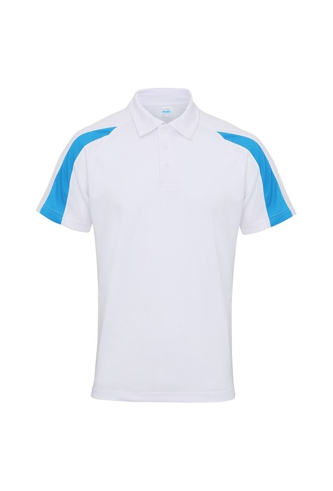 JC043 Contrast Cool Polo (Small To 2XL) 8 COLOURS