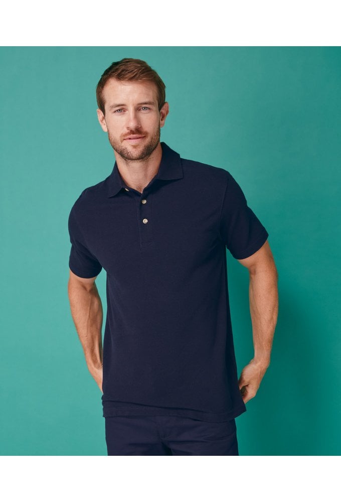 HB100 Classic Polo With Stand Up Collar (Small to 3XL) 8 COLOURS