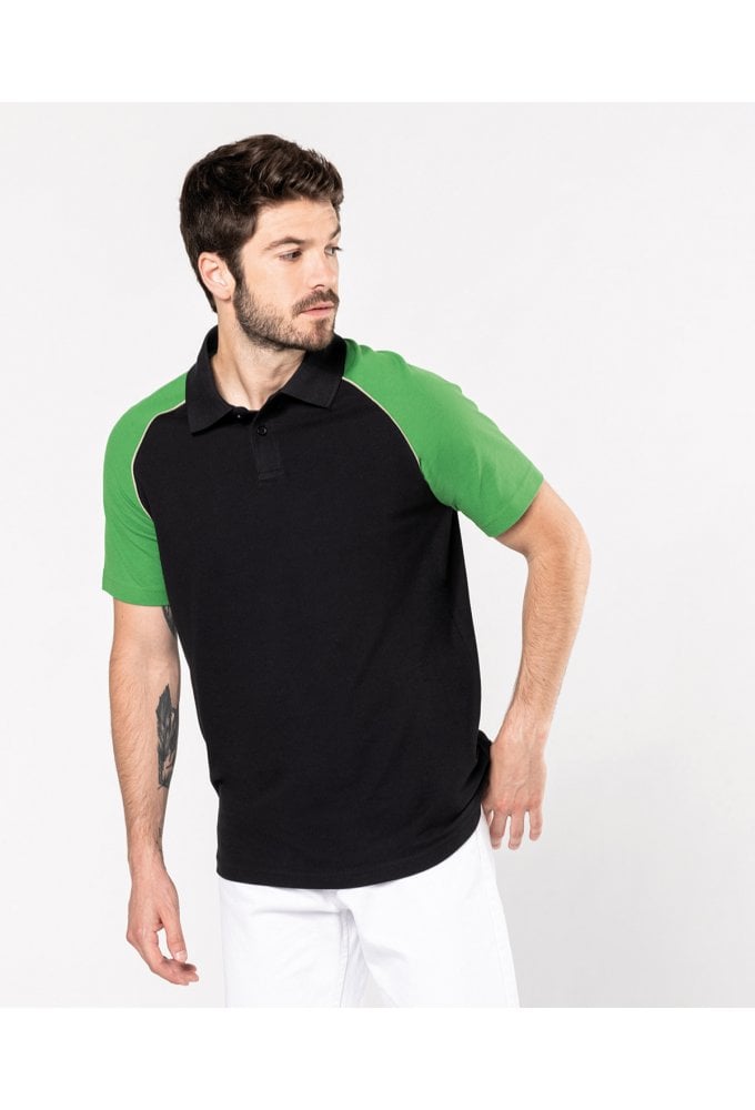 KB226 BaseBall Polo (Small to 2XLarge) 8 COLOURS
