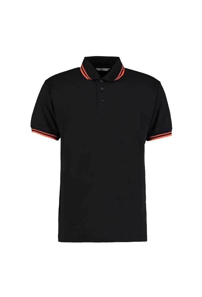 KK409 Kustom Kit Tipped collar polo (Small to 3XLarge) 11 COLOURS
