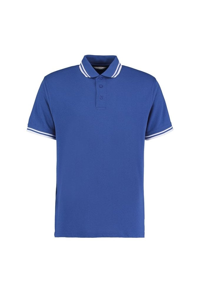 KK409 Kustom Kit Tipped collar polo (Small to 3XLarge) 11 COLOURS