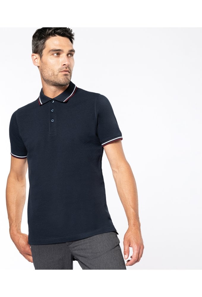 KB250 Contrast Short Sleeved Polo  (Small to 2XLarge) 3 COLOURS