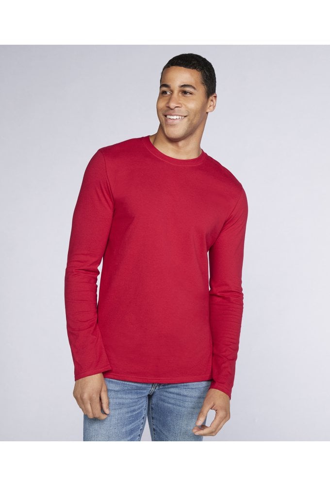 GD011 SoftStyle Long Sleeved T-Shirt (Small To 2XL) 8 COLOURS