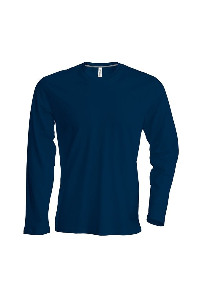 KB359 Long Sleeved Crew Neck T-Shirt (Small To 4XL) 4 COLOURS