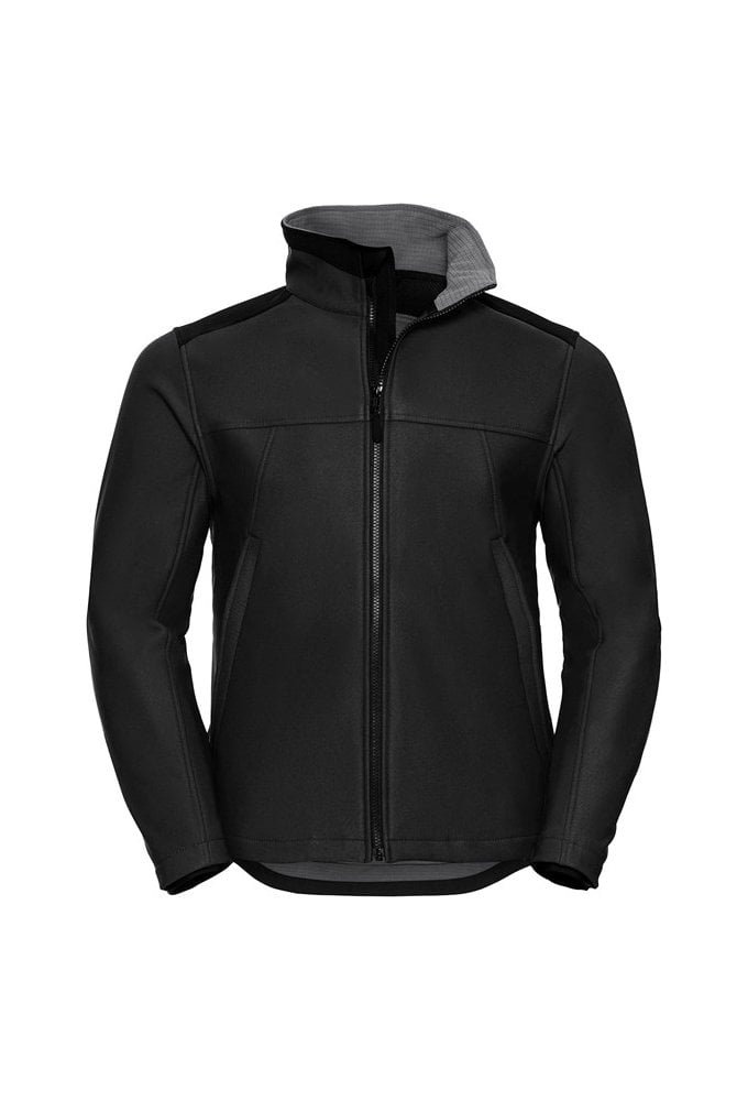 J018M Russell Work Wear Soft Shell Jacket (XSmall to 4XLarge) 2 COLOURS