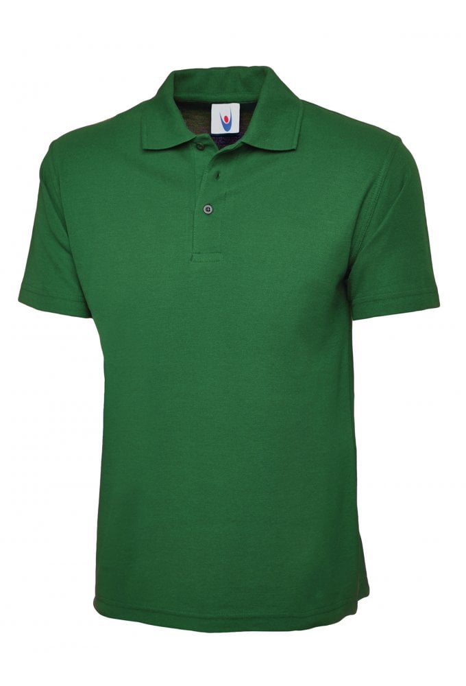 UC101 Uneek Classic Pique Polo Shirt 50/50 polycotton (XSmall To 6XL) 17 COLOURS
