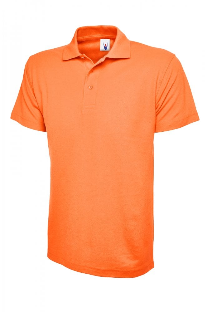 UC101 Uneek Classic Pique Polo Shirt 50/50 polycotton (XSmall To 6XL) 17 COLOURS