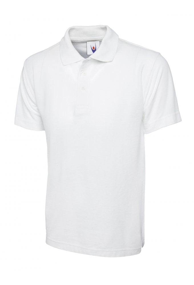 UC101 Uneek Classic Pique Polo Shirt 50/50 polycotton (XSmall To 6XL) 17 COLOURS