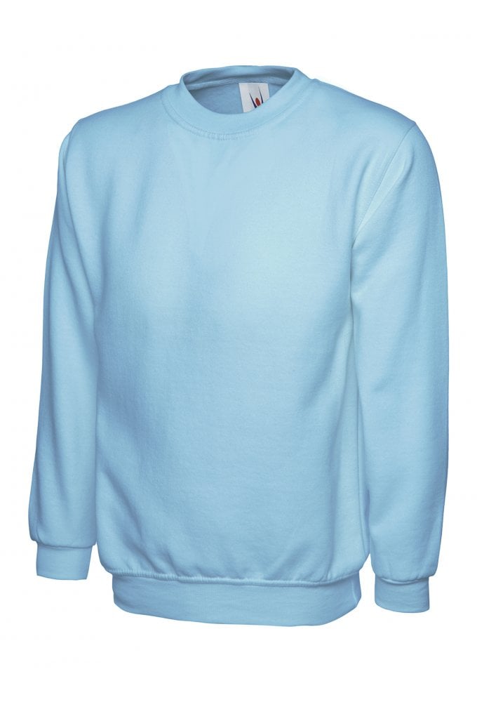 UC203 Classic SweatShirt 50/50 polycotton  (XSmall To 6XL) 15 COLOURS