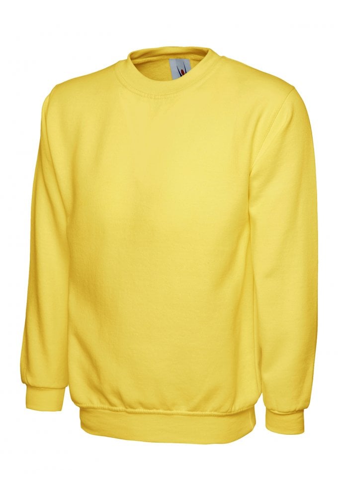UC203 Classic SweatShirt 50/50 polycotton  (XSmall To 6XL) 15 COLOURS