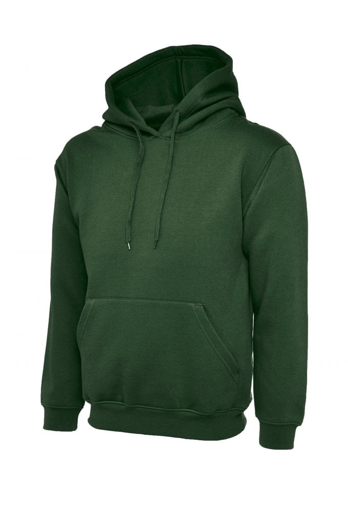UC502 Classic Hooded SweatShirt 50/50 Polycotton (Xsmall to 4Xlarge) 22 Colours