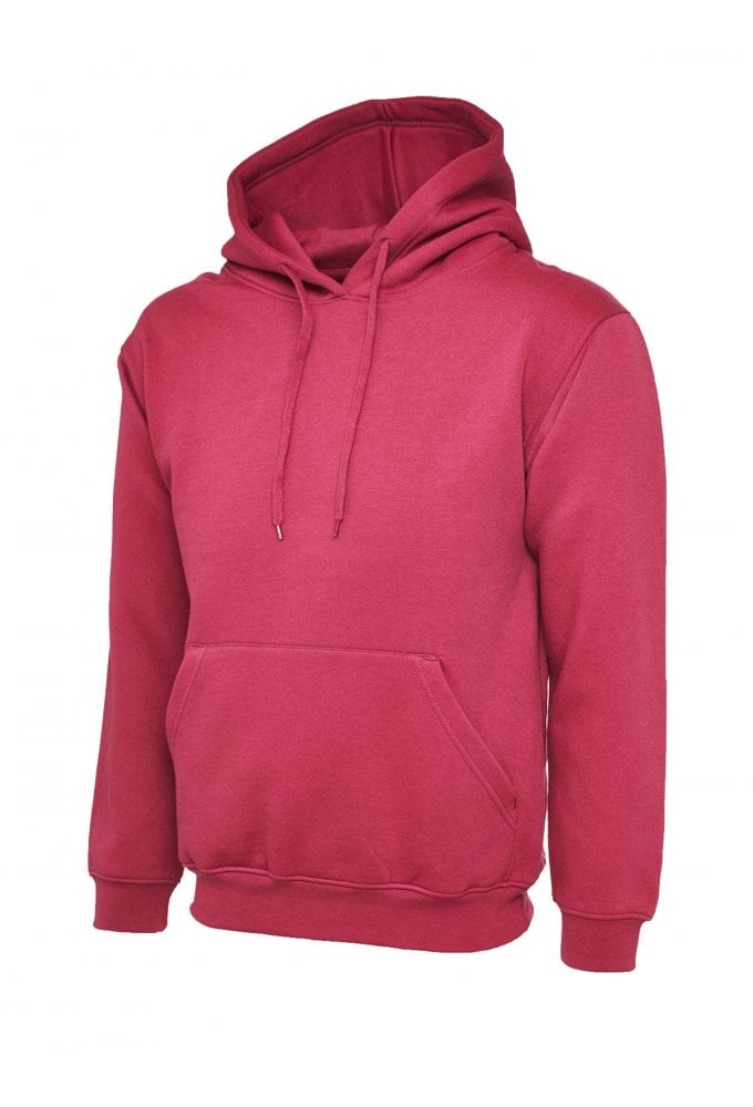 UC502 Classic Hooded SweatShirt 50/50 Polycotton (Xsmall to 4Xlarge) 22 Colours