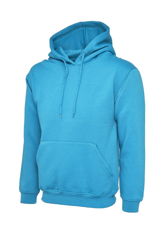 UC502 Classic Hooded SweatShirt 50/50 Polycotton (Xsmall to 4Xlarge) 22 Colours